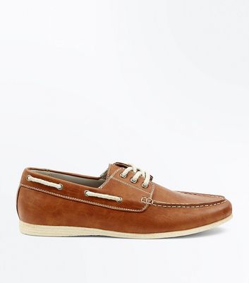 Tan Boat Shoes | New Look