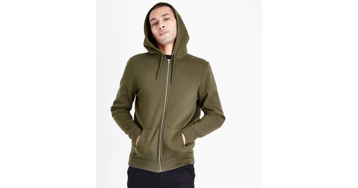 adidas khaki zip hoodie