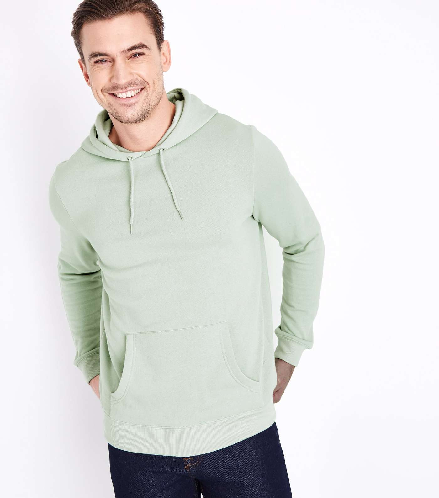 Mint Green Pocket Front Hoodie