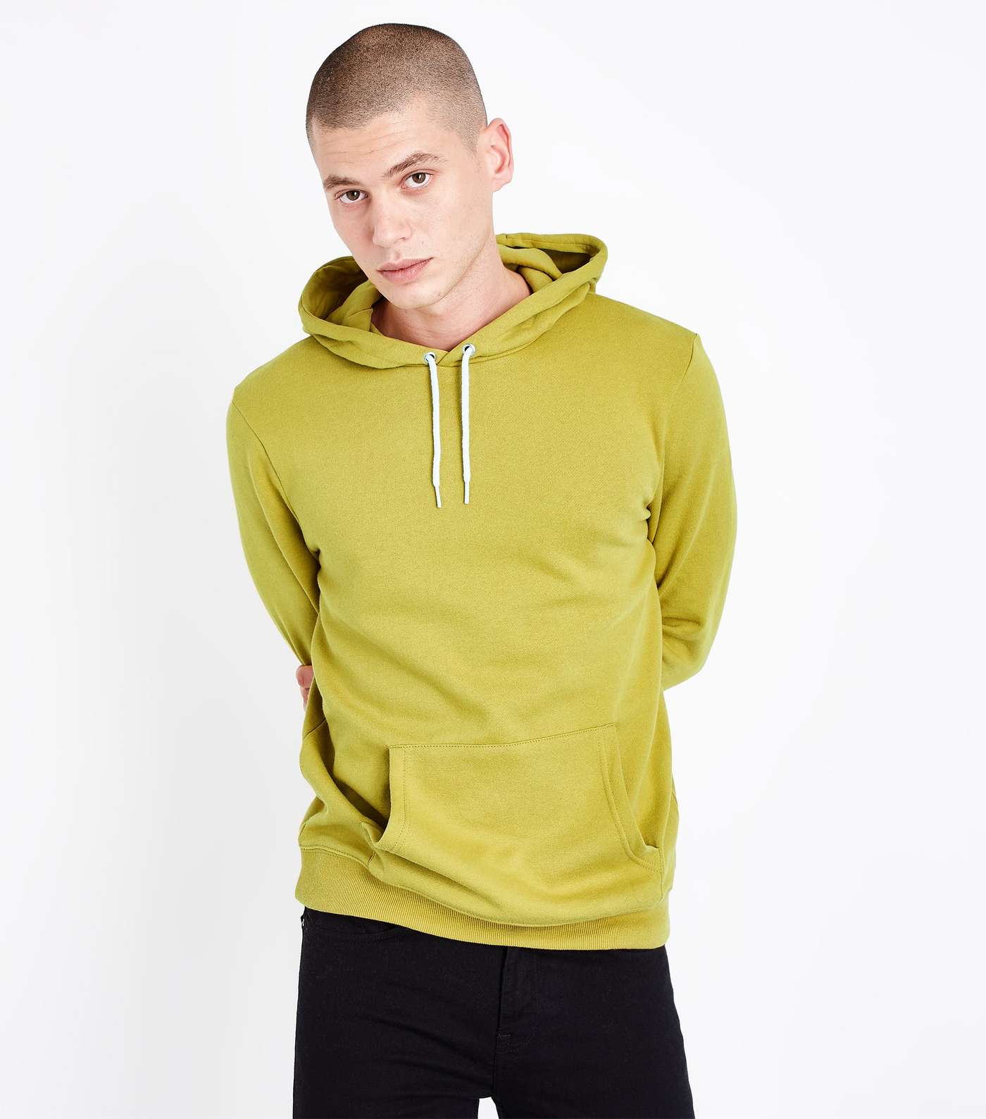 Lime Pocket Front Hoodie