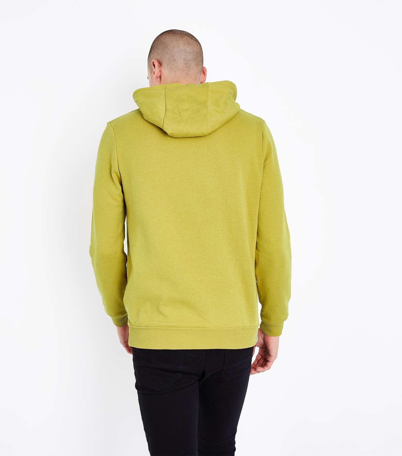 Lime Pocket Front Hoodie Image 3