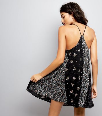 new look patchwork dress