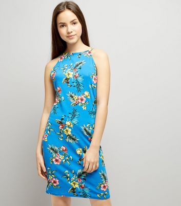 tropical dress new look