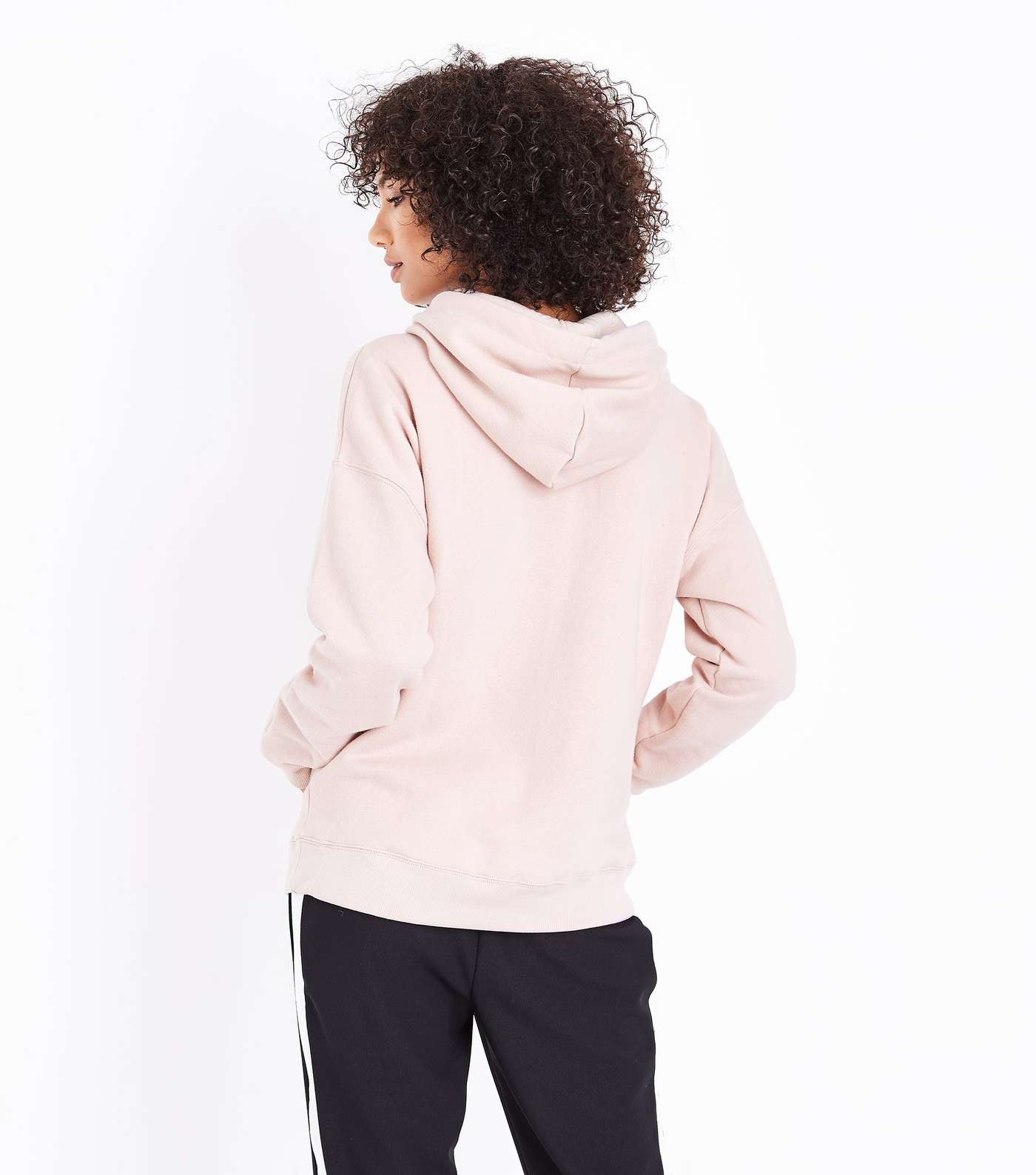 Pale Pink Oversized Hoodie Image 3