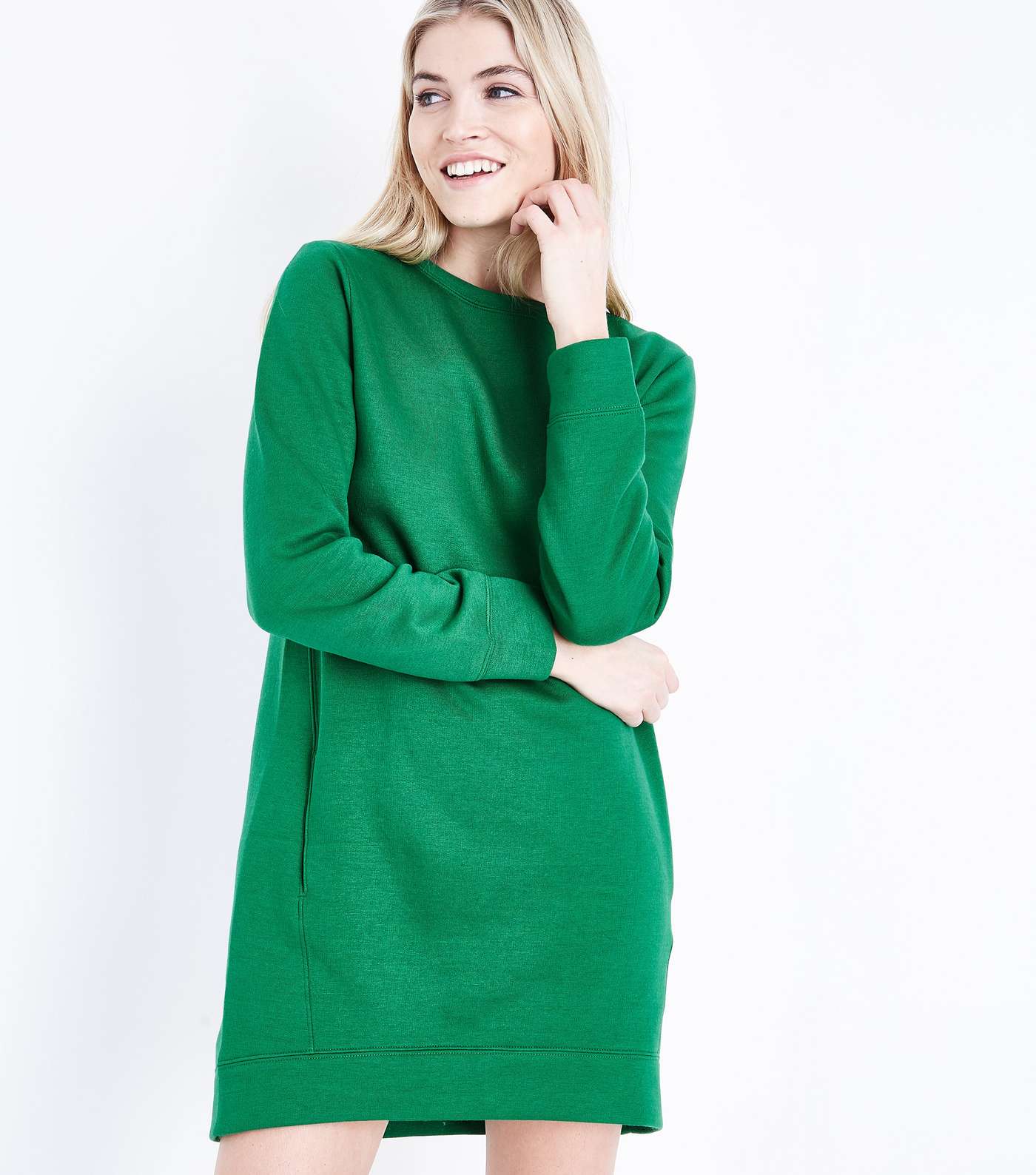 Green Sweater Dress