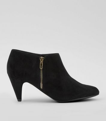 cone heel ankle boots uk