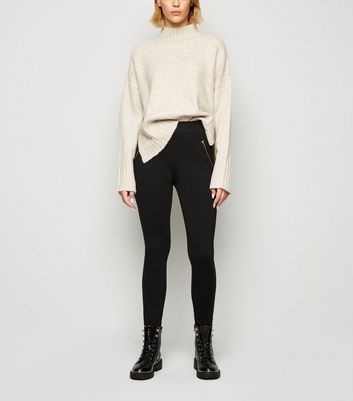 legging zip cheville