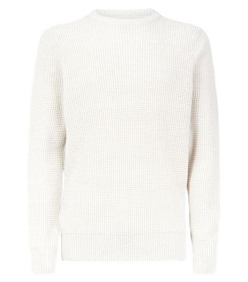 white crew neck jumper mens