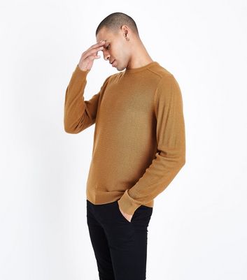 New look mustard jumper hotsell