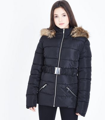 doudoune fourrure ado