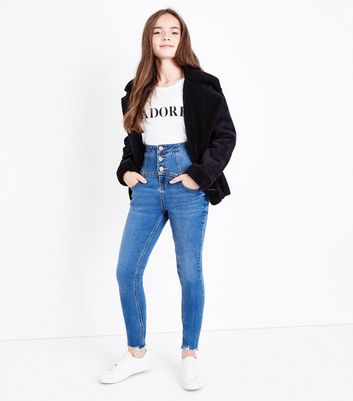 Girls' Jeans | Skinny, High Waisted & Ripped Jeans | New Look