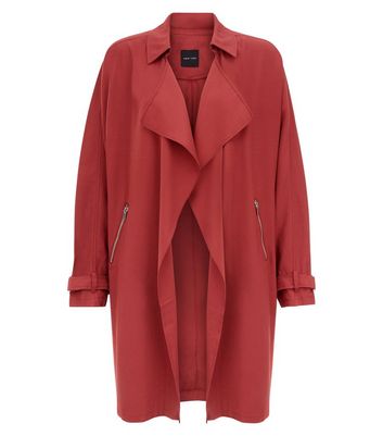 Light Brown Duster Coat New Look