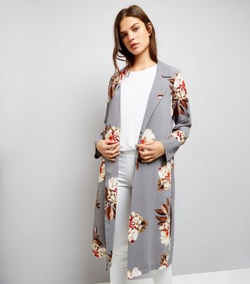 floral duster jacket