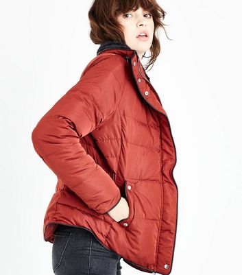 new look rust jacket