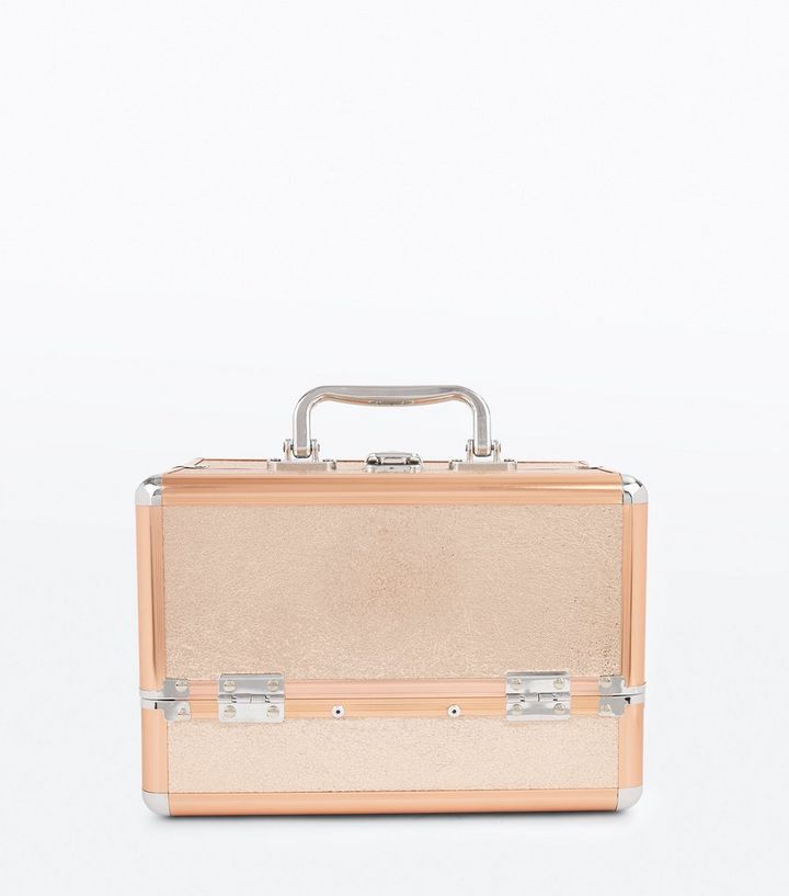 Rose Gold Makeup Vanity Case Saubhaya Makeup
