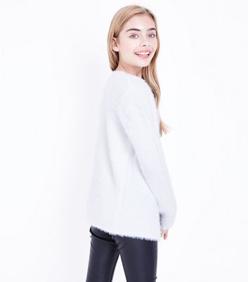 girls oversized cardigan