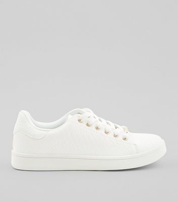 white sneakers new look