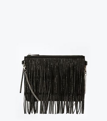 new look fringe bag