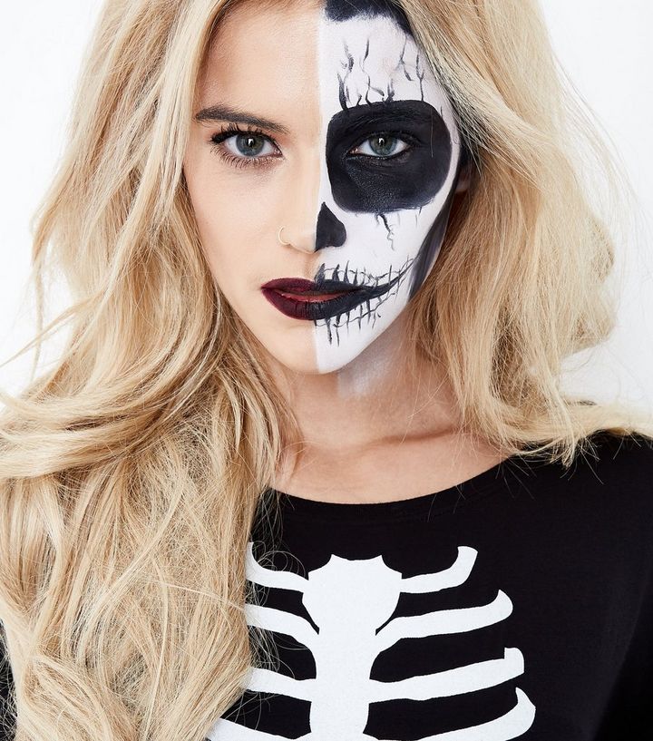 Kit De Peinture Pour Le Visage Halloween Tête De Mort | New Look