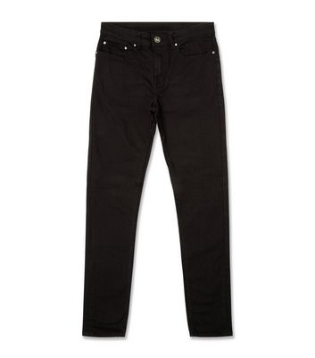 Image of Black Skinny Stretch Jeans New Look