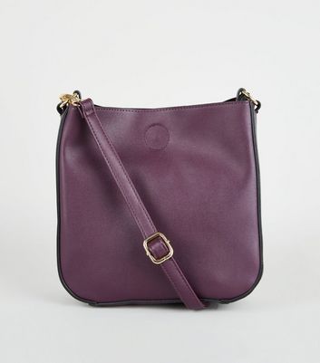 purple bag new look