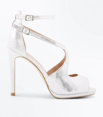 peep toe sandals new look