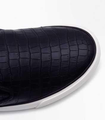 croc slip on trainers