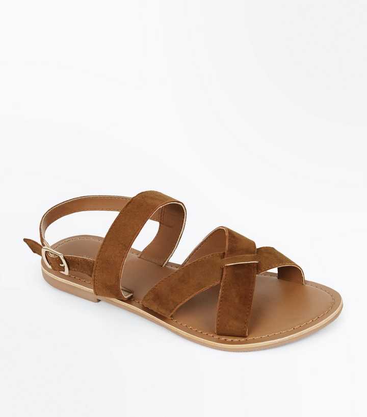 tan-suede-cross-strap-sandals-new-look