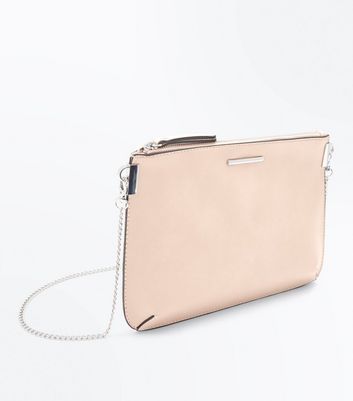 tan clutch bag new look