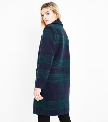 green checkered coat