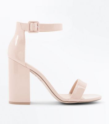 Nude shoes new look best sale