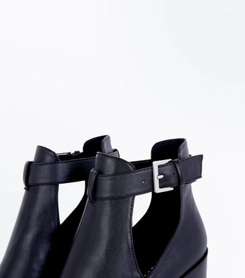 new look cut out boots
