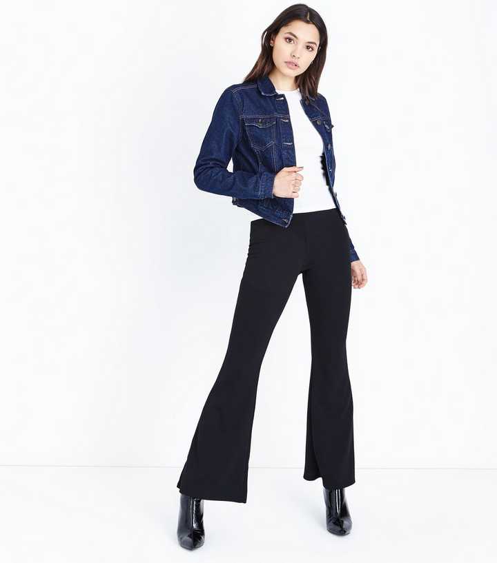 Blue Rinse Wash Fitted Denim Jacket