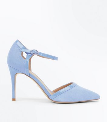 pale blue heels