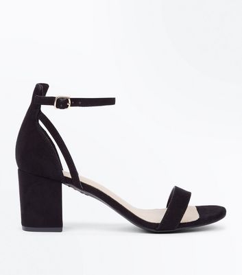 comfort block heels