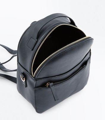 Micro on sale leather backpack