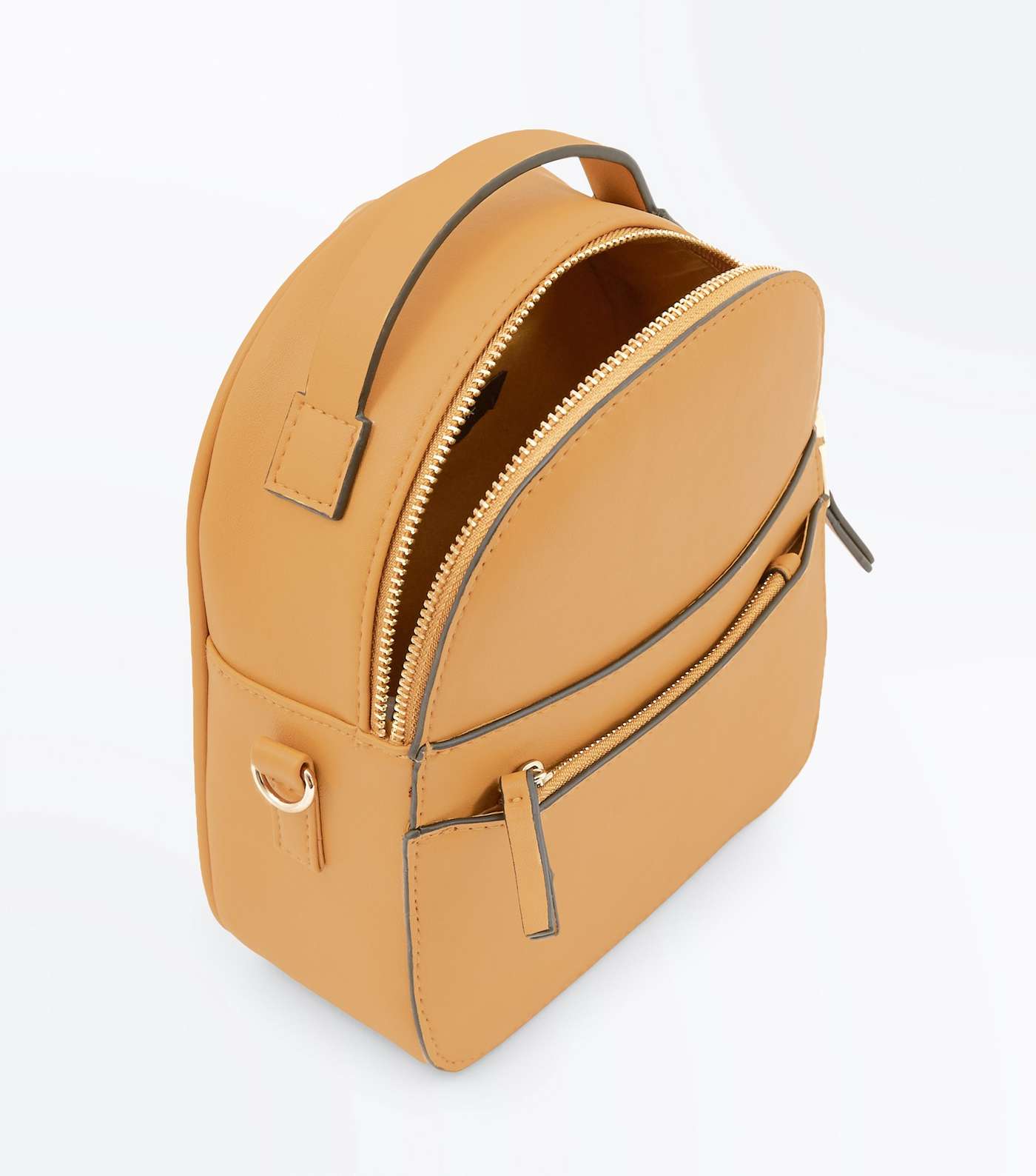 Mustard Convertible Strap Micro Backpack Image 5