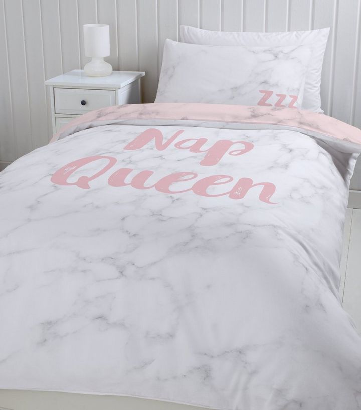 Pink Nap Queen Single Duvet Set New Look