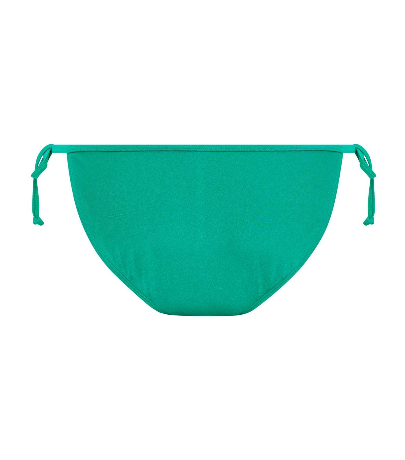 Green Tie Side Bikini Bottoms Image 5