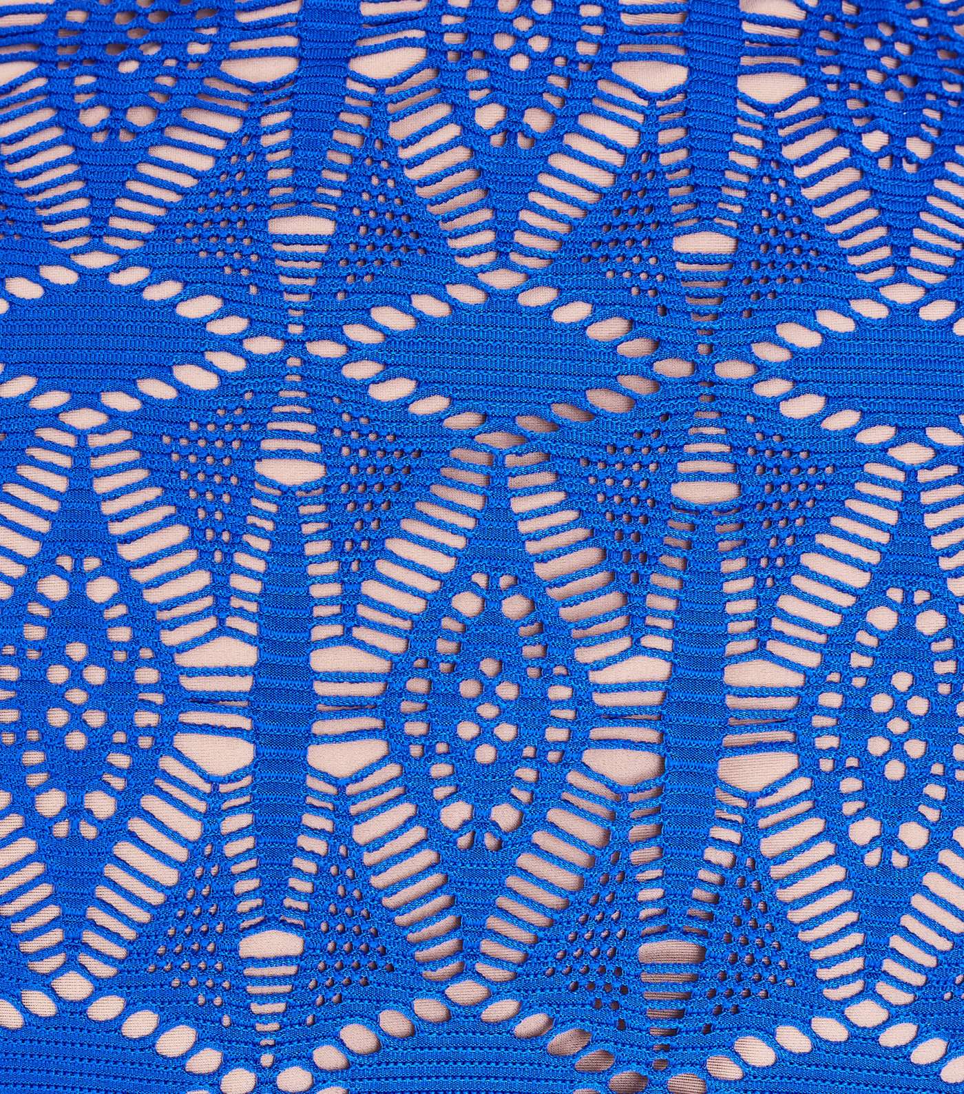 Blue Crochet Strappy Side Bikini Bottoms  Image 6