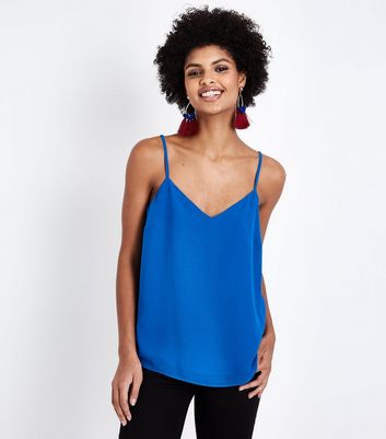 Blue camisoles clearance