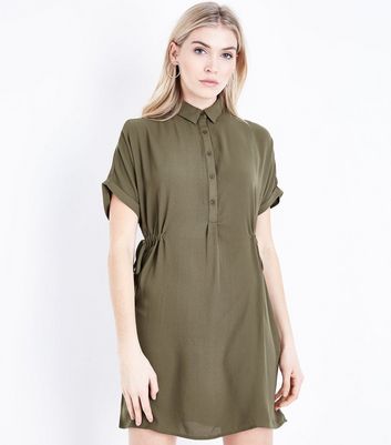 new look drawstring dress