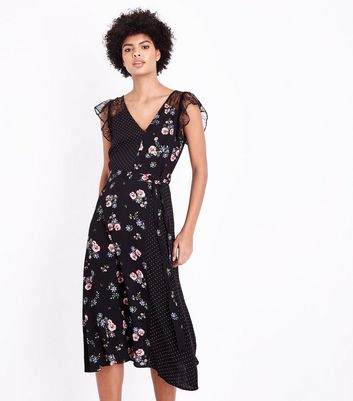 new look patchwork dress