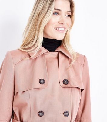 Pink macs clearance and trench coats