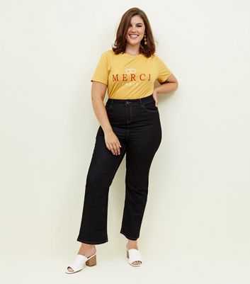 new look curves bootcut jeans