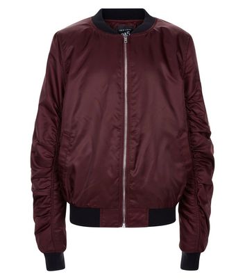 new look satin bomber jacket