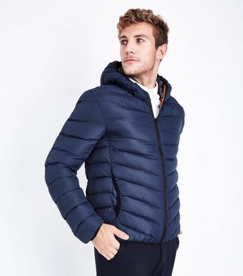 navy puffer jacket men