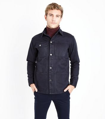 worker jacket navy