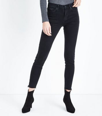 new look black jenna jeans