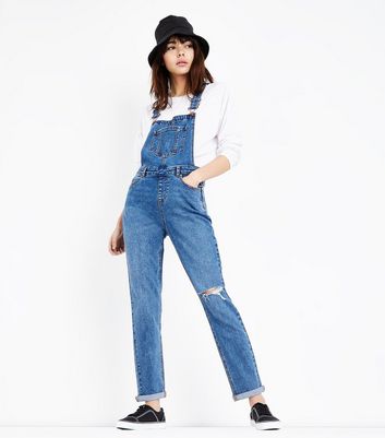 relaxed dungarees